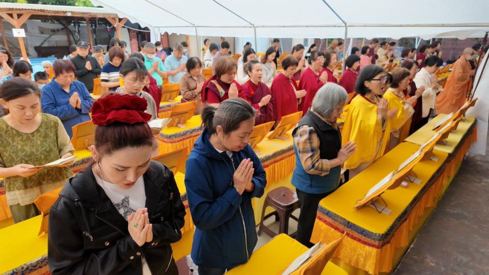 聖蹟寺舉行法會 慶讚觀世音菩薩聖誕（華人今日網報導）-图片3