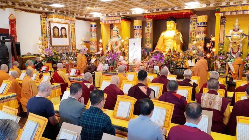聖蹟寺舉行法會 慶讚觀世音菩薩聖誕（華人今日網報導）-图片1