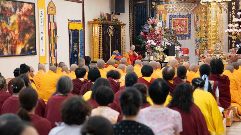 慈善寺舉行恭聞南無第三世多杰羌佛無上殊勝法音系列法會-图片2