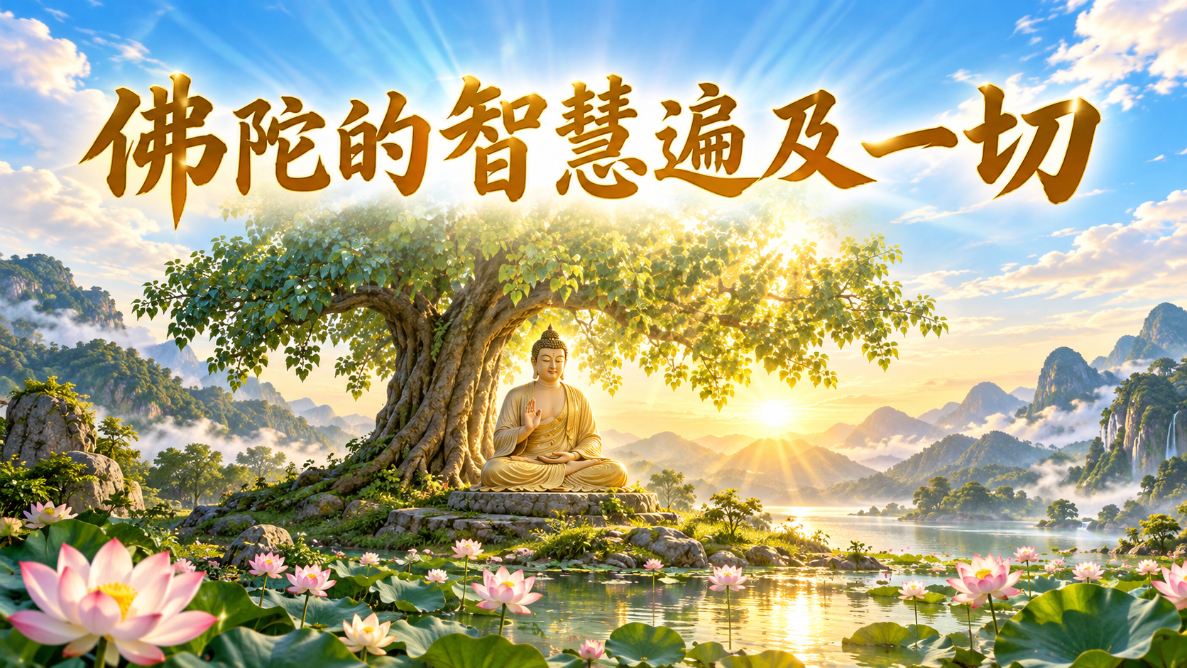 佛陀的智慧遍及一切